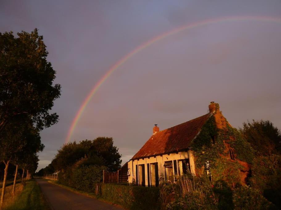 Dijkhuisje Zeeland Waterlandkerkje Exterior foto