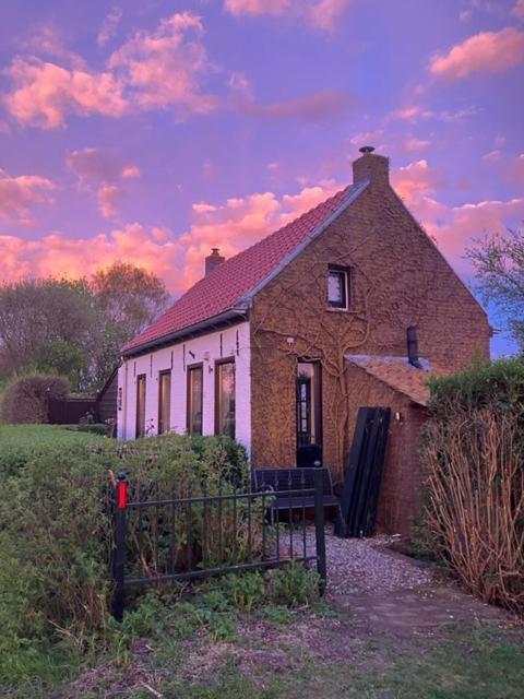 Dijkhuisje Zeeland Waterlandkerkje Exterior foto